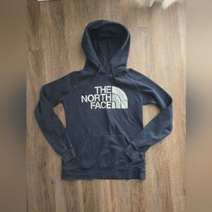 GUC Womens The North Face Navy Hoodie Size Small
